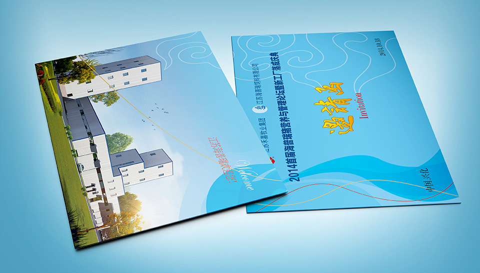 農(nóng)副食品加工業(yè)VI策劃 海普瑞邀請(qǐng)函設(shè)計(jì)
