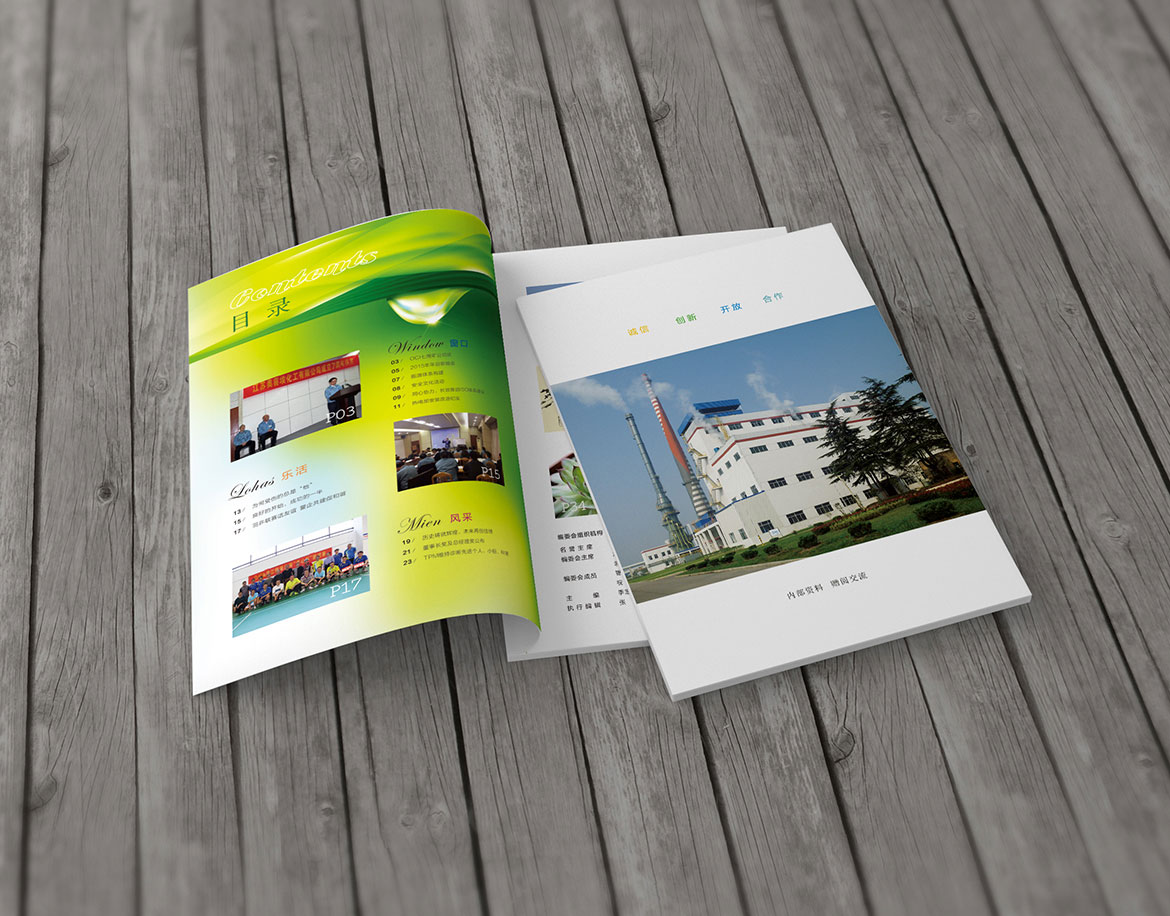 奧喜?；て髽I(yè)內(nèi)刊宣傳冊(cè)目錄及封底設(shè)計(jì)