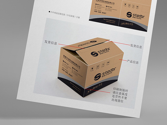 電伴熱制造業(yè)品牌紙箱設計 斯泰爾伴熱紙箱設計