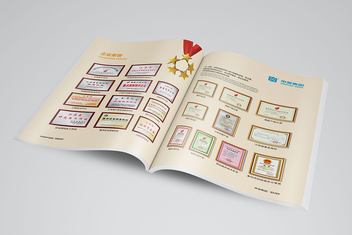 申源集團(tuán)泰州畫冊設(shè)計(jì)