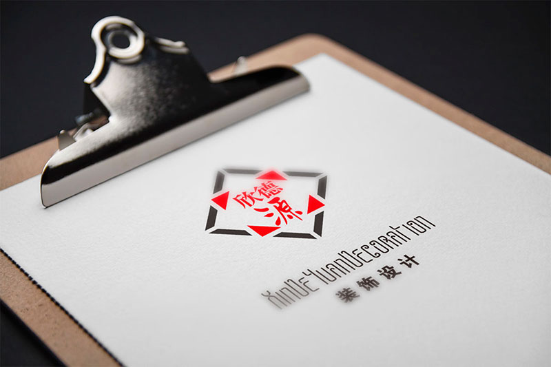 欣德源裝飾標(biāo)志設(shè)計(jì)